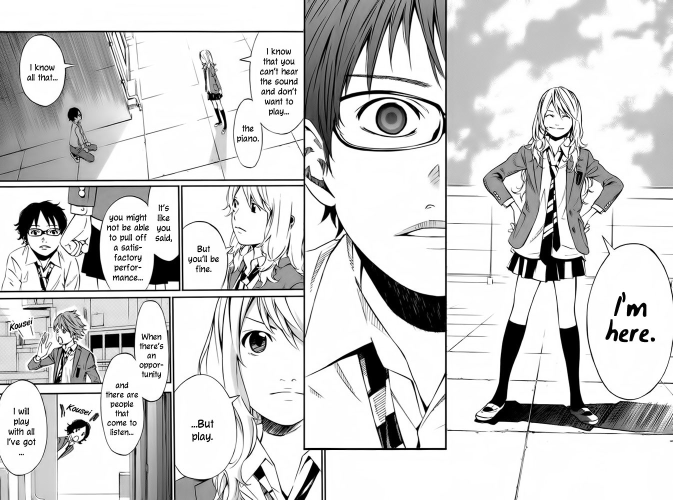 Shigatsu wa Kimi no Uso chapter 4 page 29