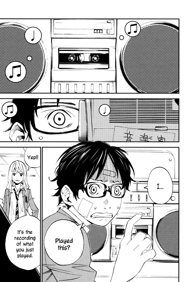 Shigatsu wa Kimi no Uso chapter 9 page 14