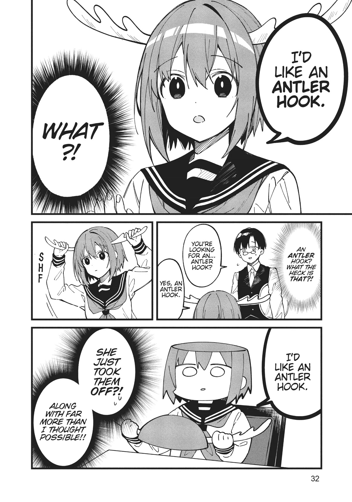 Shikanoko Nokonoko Koshitantan chapter 15 page 8
