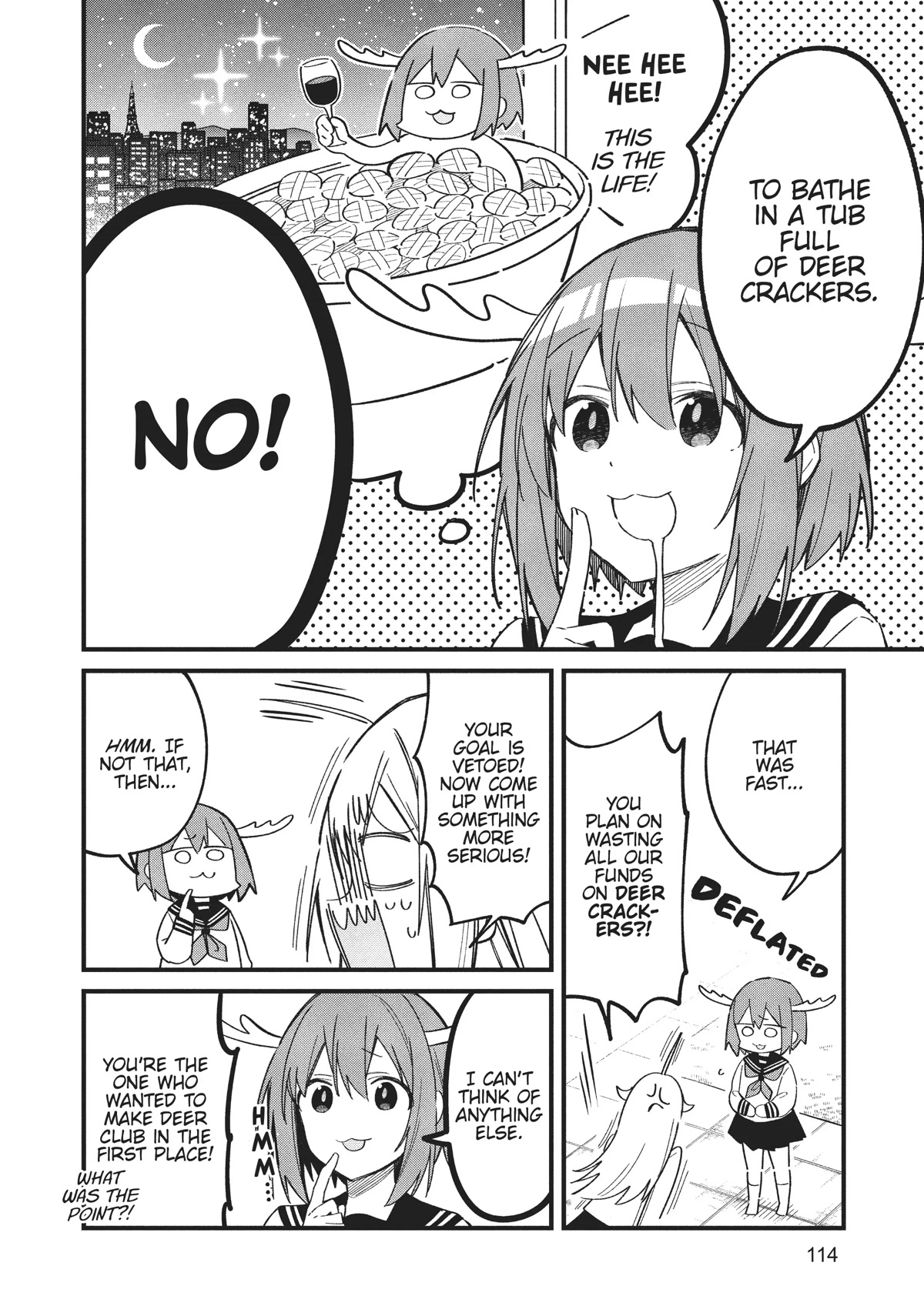Shikanoko Nokonoko Koshitantan chapter 19 page 6