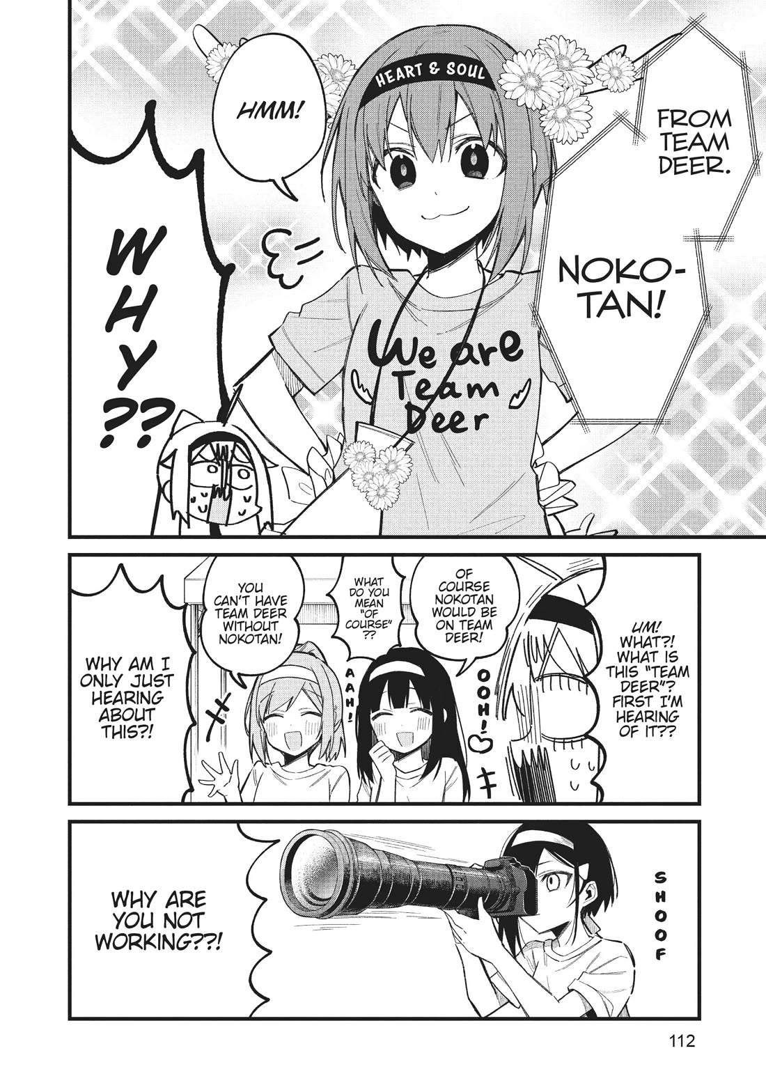 Shikanoko Nokonoko Koshitantan chapter 25 page 6