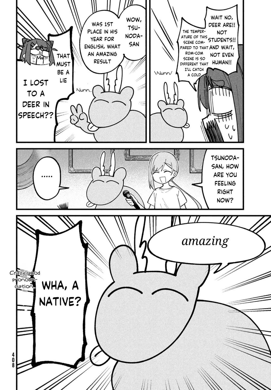 Shikanoko Nokonoko Koshitantan chapter 32 page 12