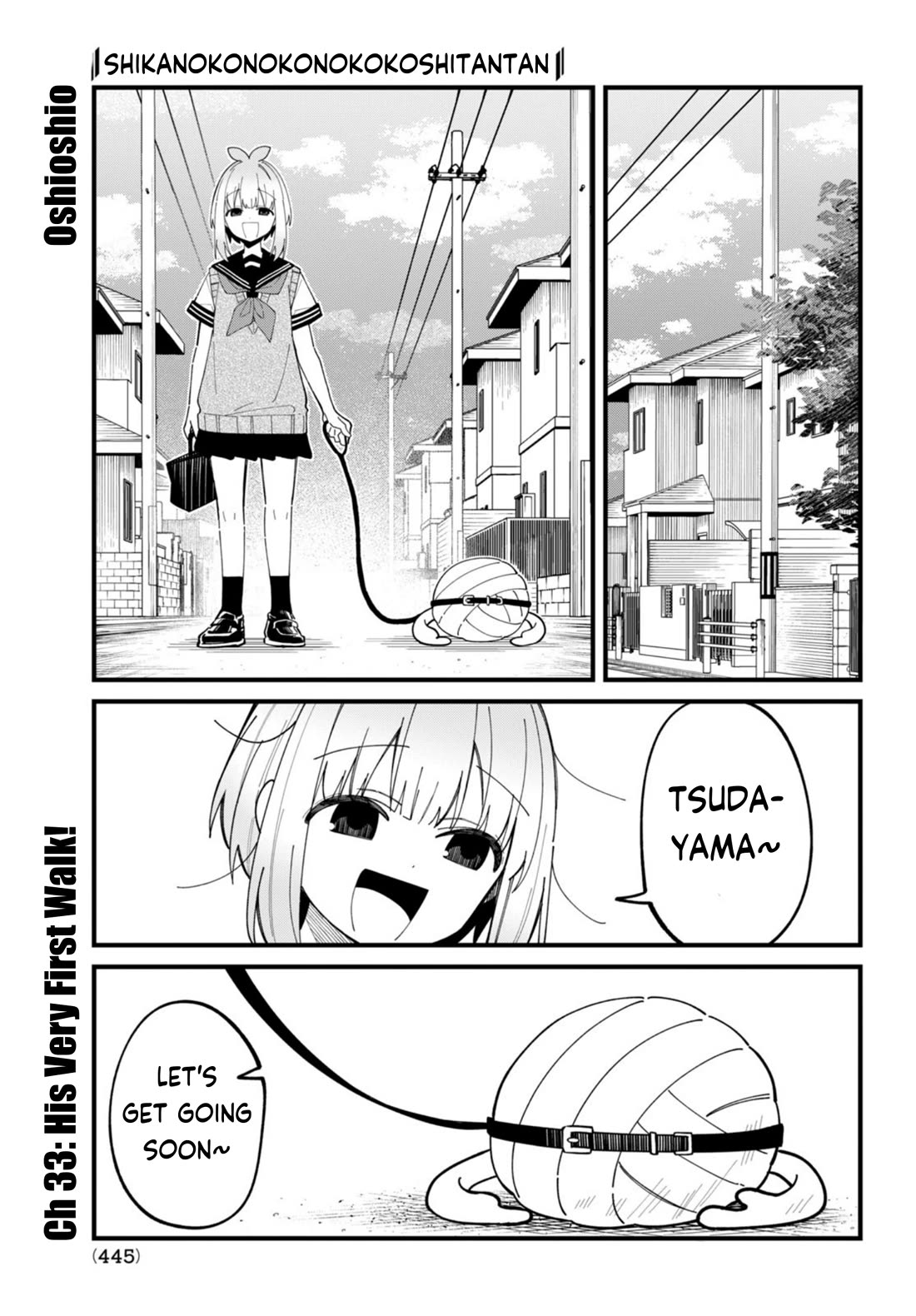 Shikanoko Nokonoko Koshitantan chapter 33 page 2
