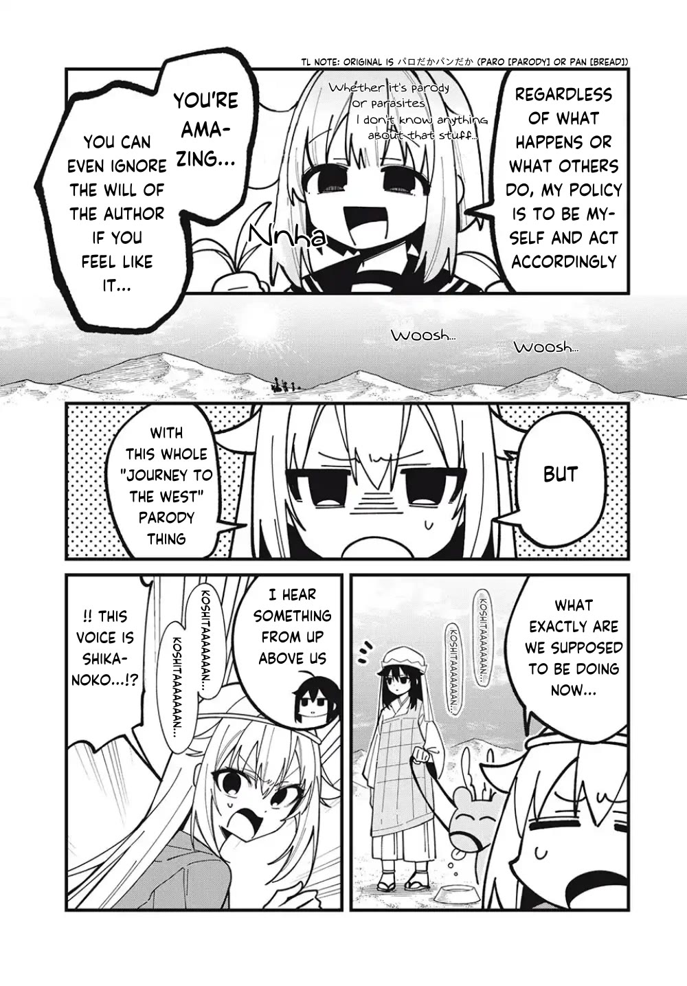 Shikanoko Nokonoko Koshitantan chapter 38 page 7