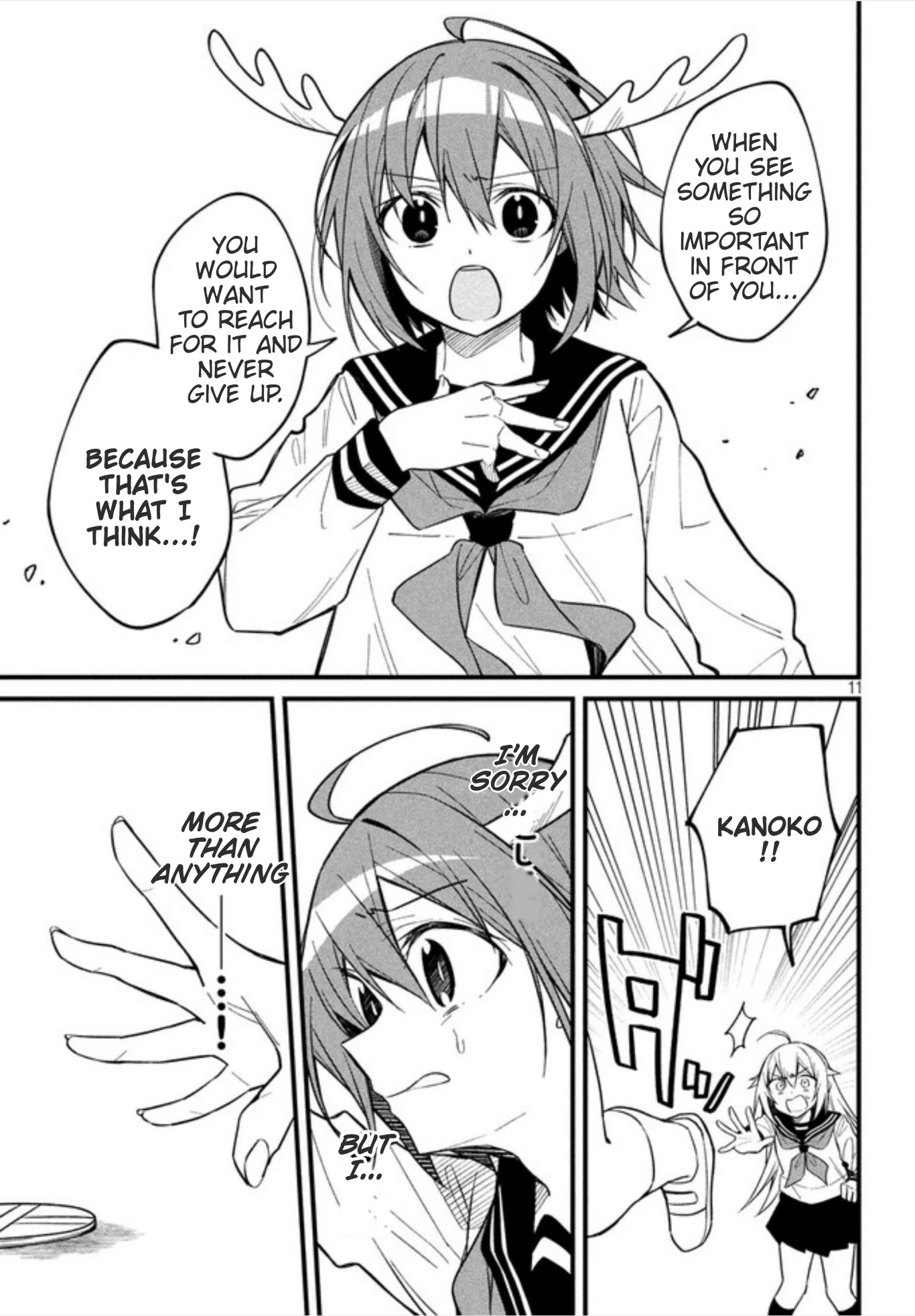 Shikanoko Nokonoko Koshitantan chapter 7 page 12
