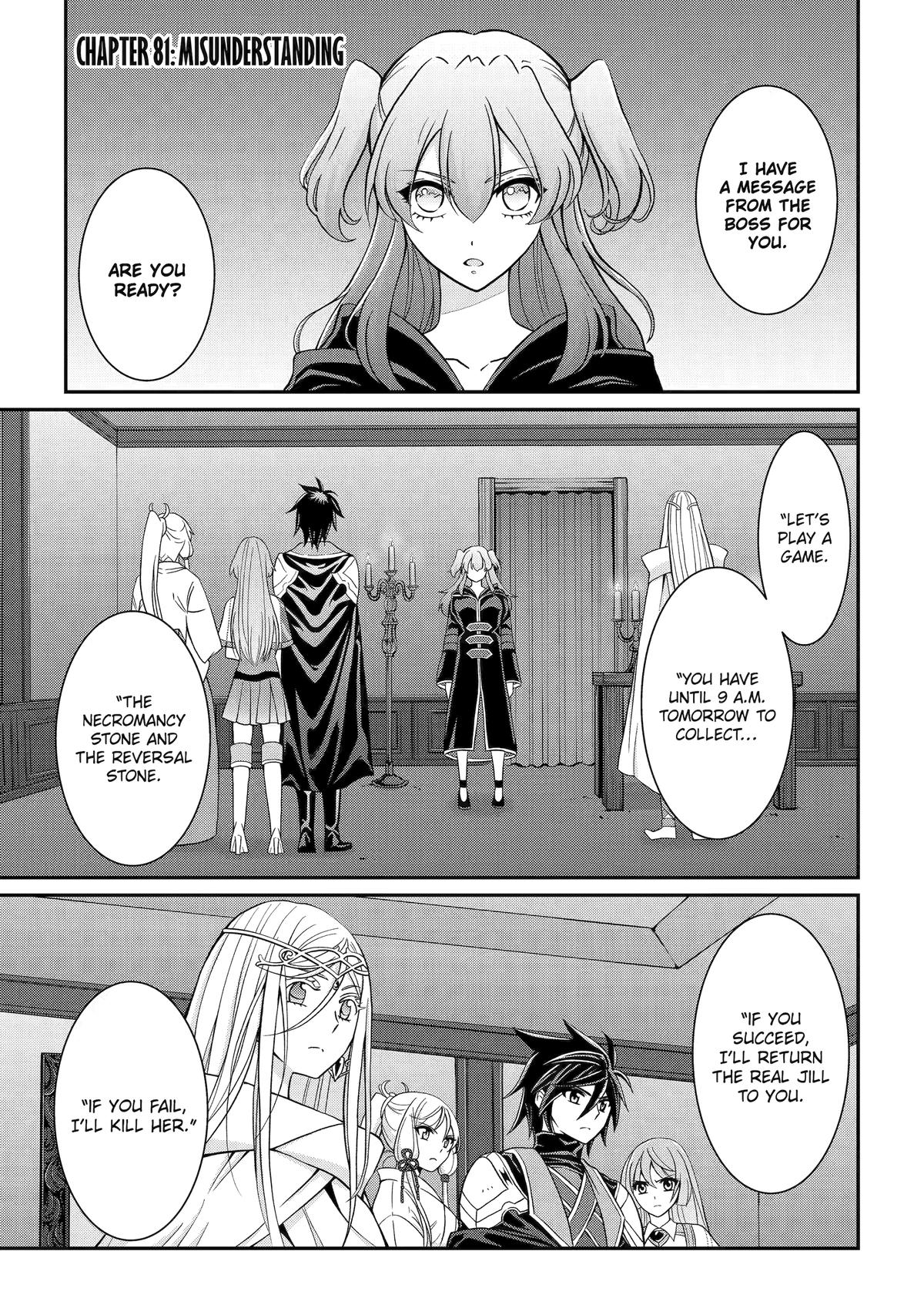 Shikkoku Tsukai no Saikyou Yuusha chapter 81 page 1