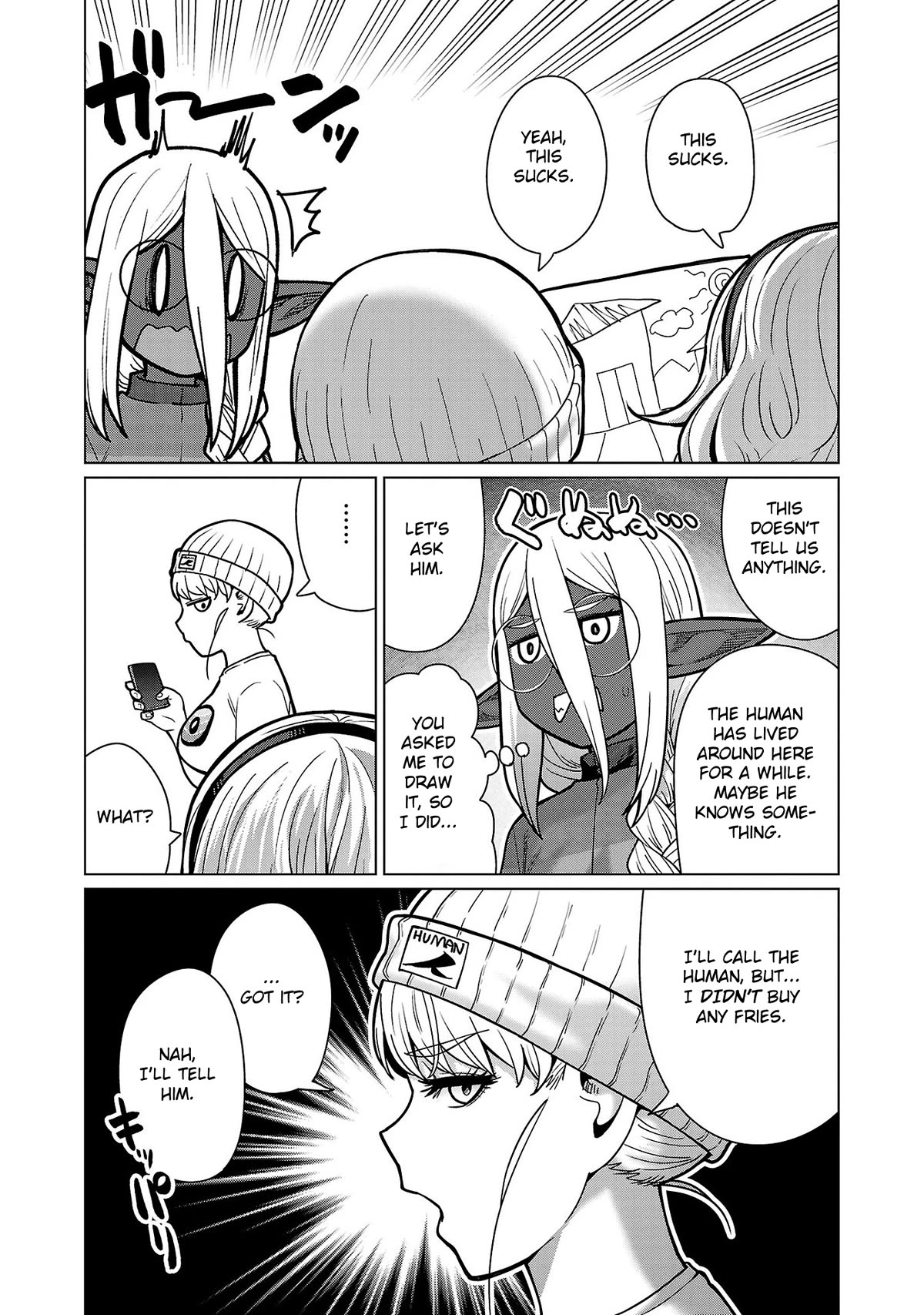 Shin Elf-san wa Yaserarenai. chapter 13 page 21