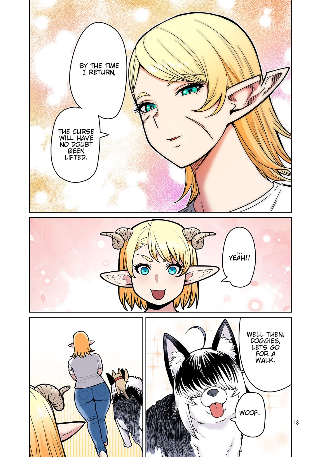 Shin Elf-san wa Yaserarenai. chapter 29 page 15