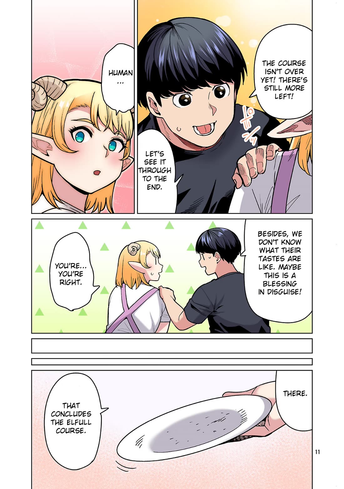Shin Elf-san wa Yaserarenai. chapter 30 page 13