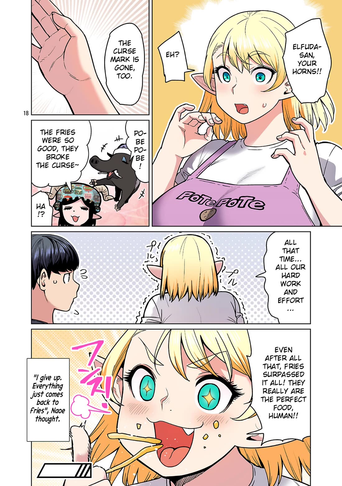 Shin Elf-san wa Yaserarenai. chapter 30 page 20