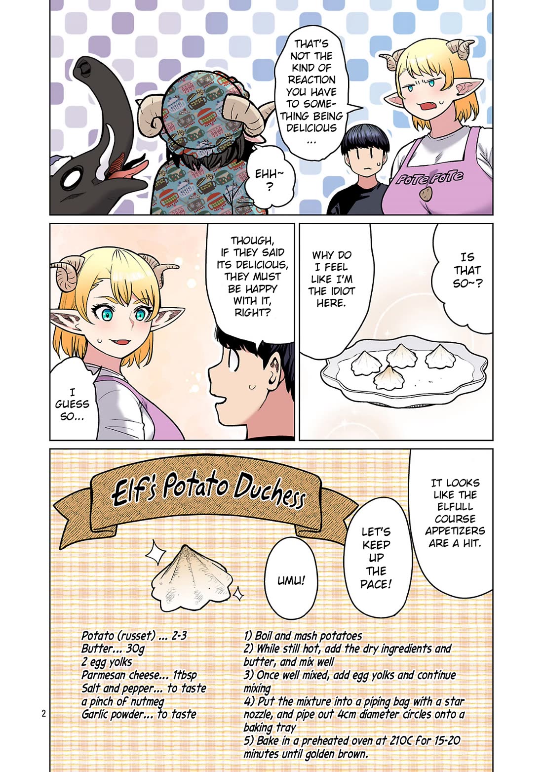 Shin Elf-san wa Yaserarenai. chapter 30 page 4