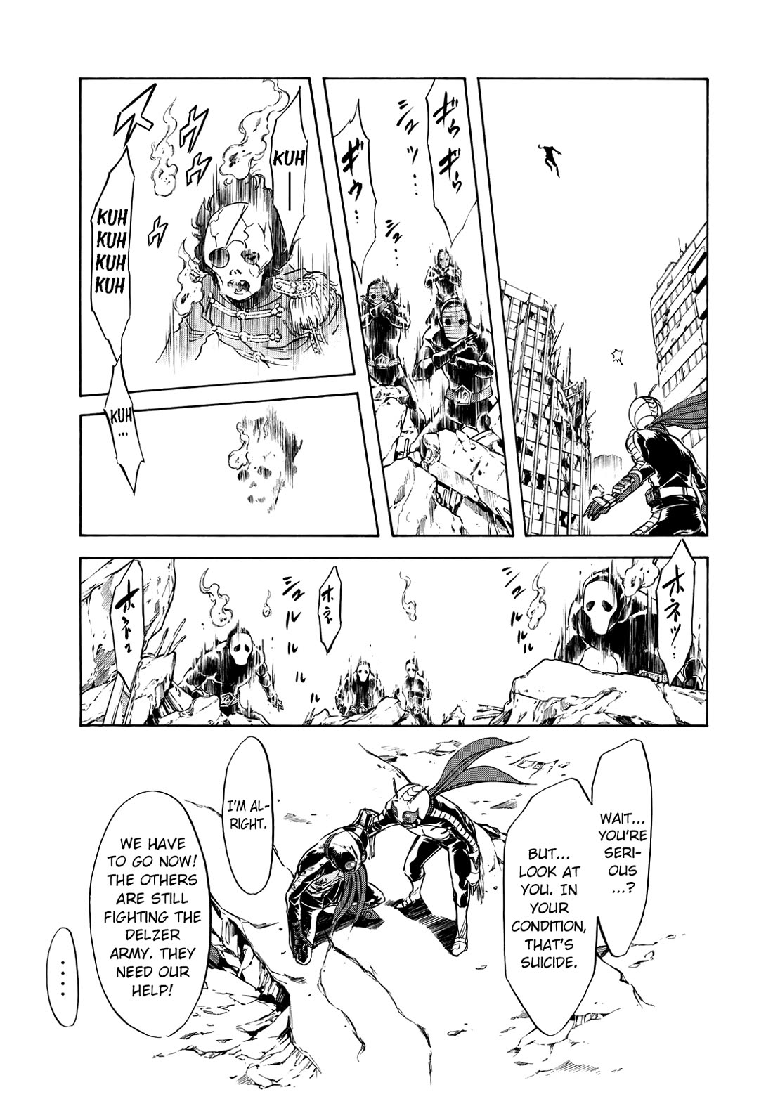 Shin Kamen Rider Spirits chapter 37 page 24