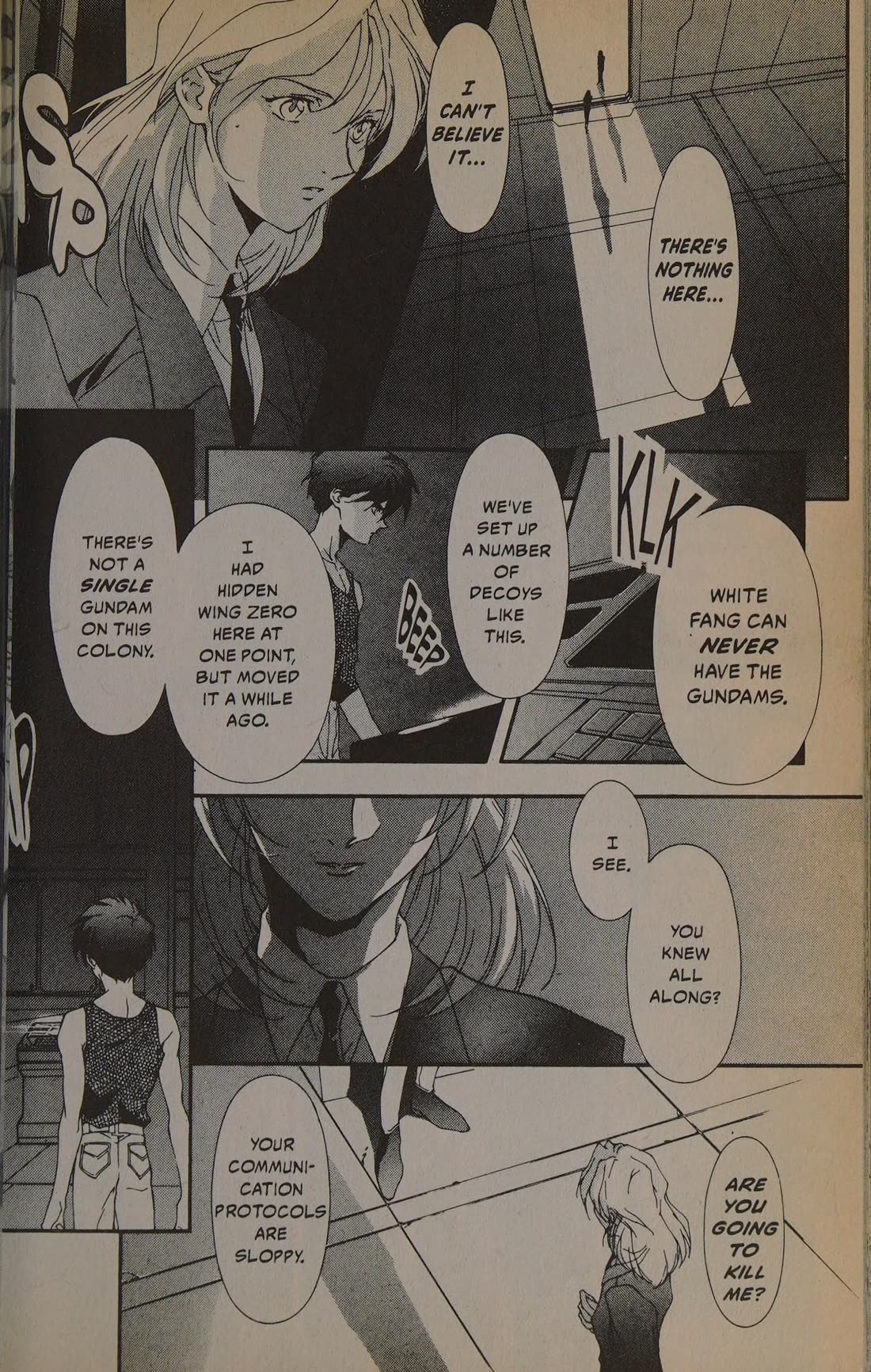 Shin Kidou Senki Gundam W: Blind Target chapter 4 page 19