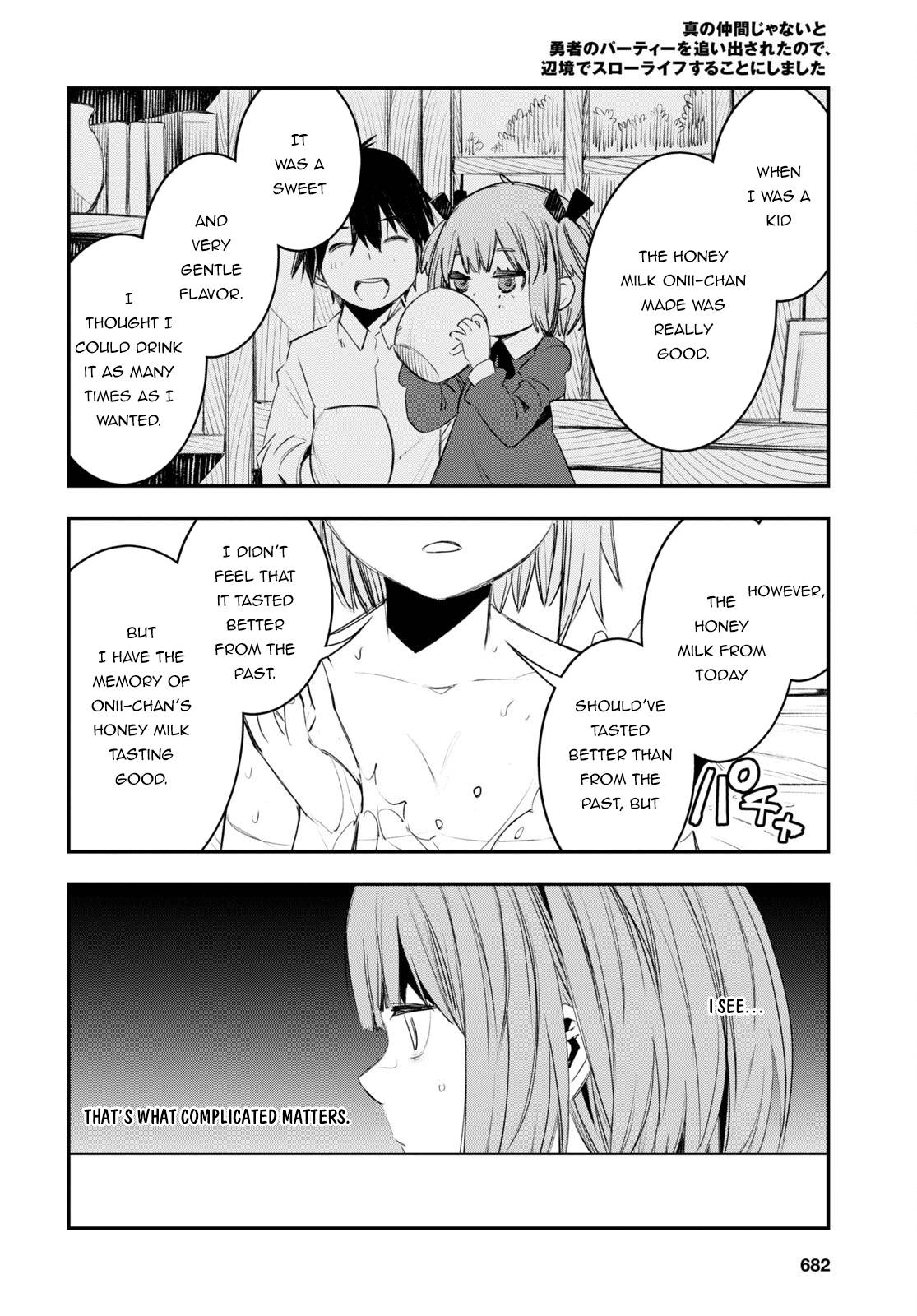 Shin no Nakama janai to Yuusha no Party wo Oidasareta node, Henkyou de Slow Life suru Koto ni shimashita chapter 49 page 27