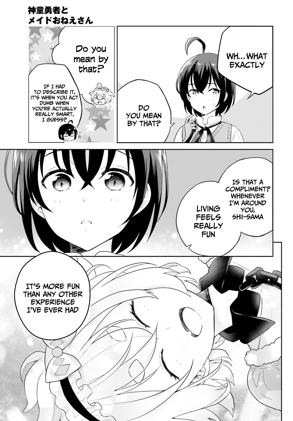 Shindou Yuusha to Maid Onee-san chapter 20 page 22