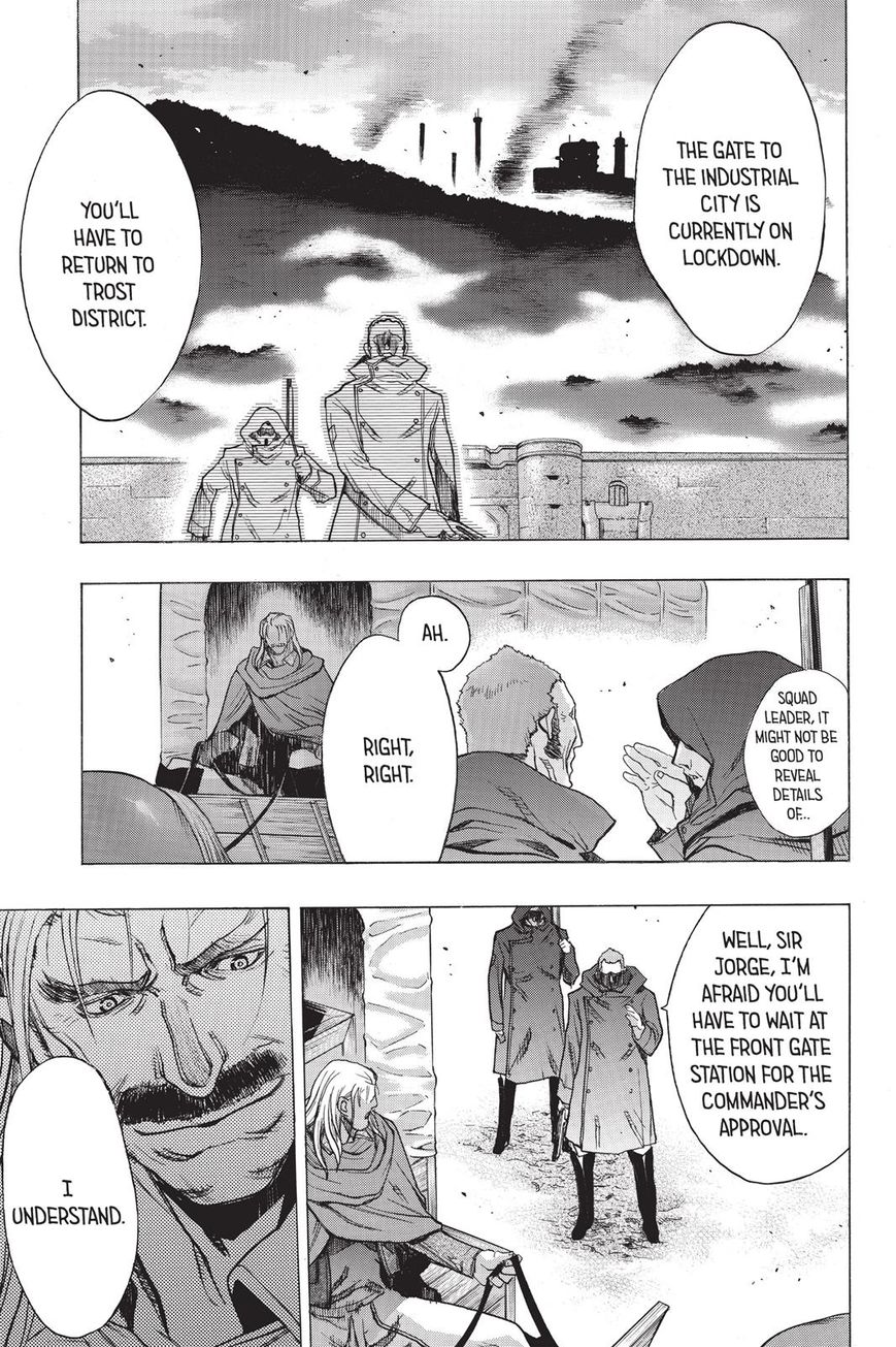 Shingeki no Kyojin Before the Fall chapter 28 page 42