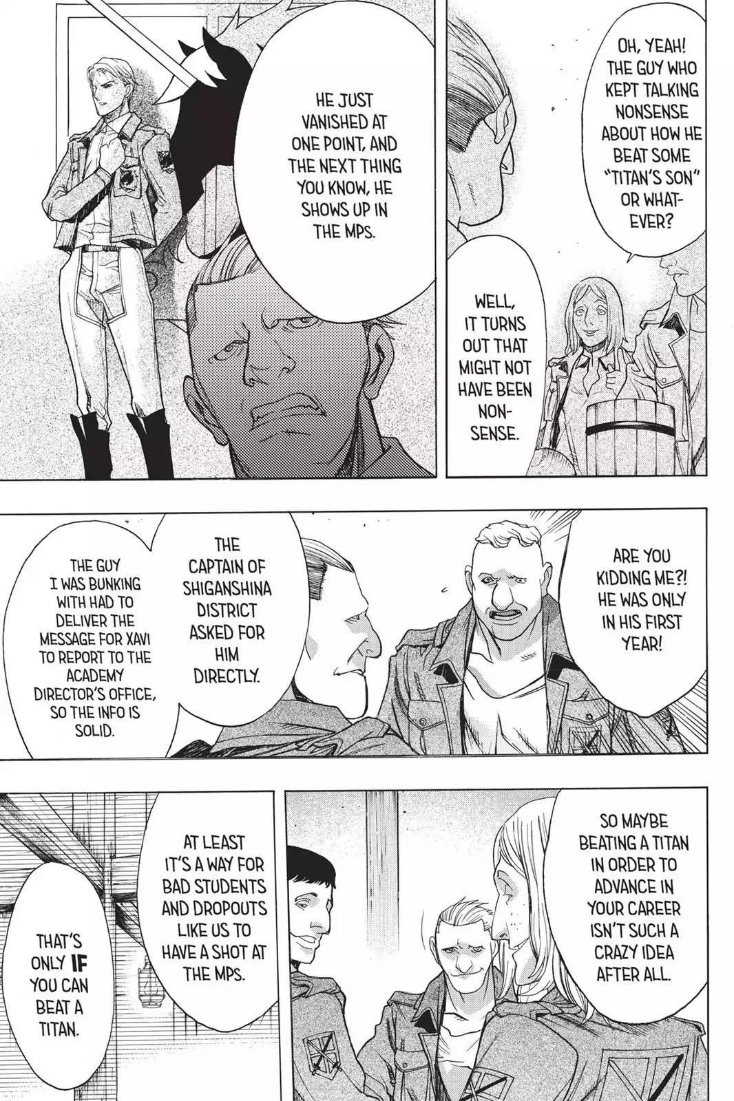 Shingeki no Kyojin Before the Fall chapter 43 page 42