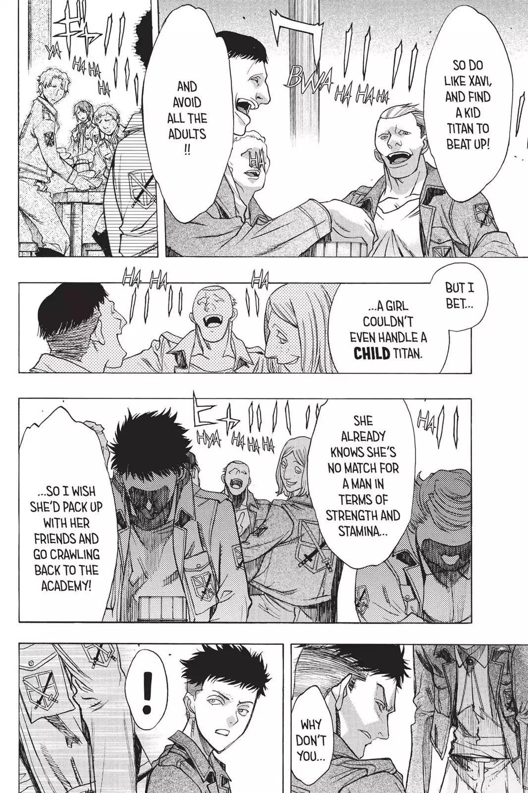 Shingeki no Kyojin Before the Fall chapter 43 page 43