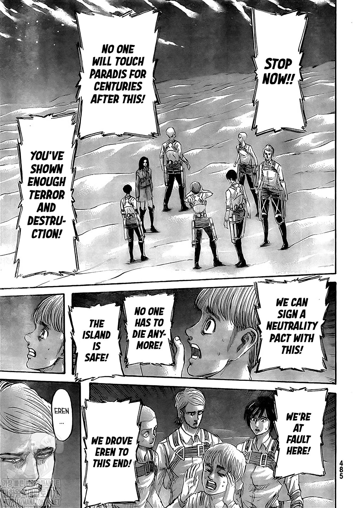 Shingeki no Kyojin chapter 133 page 15