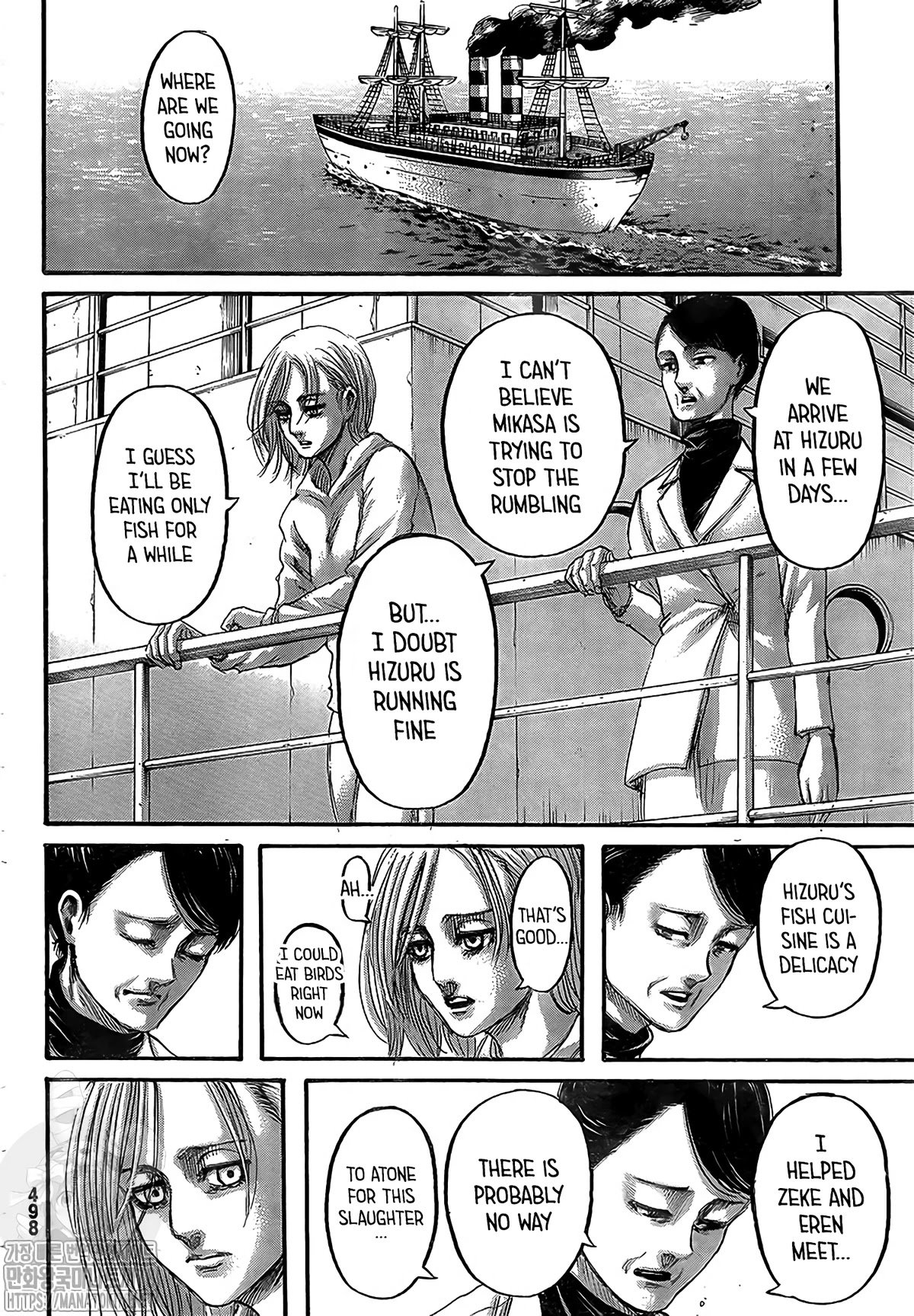 Shingeki no Kyojin chapter 133 page 28