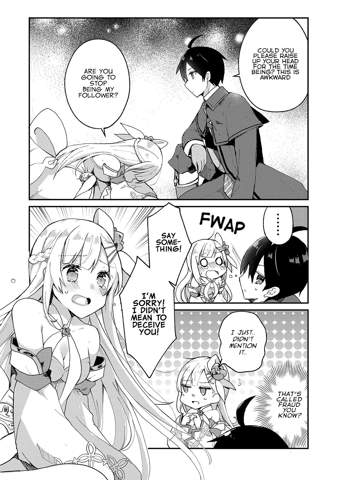 Shinja Zero no Megami-sama to Hajimeru Isekai Kouryaku chapter 4 page 3