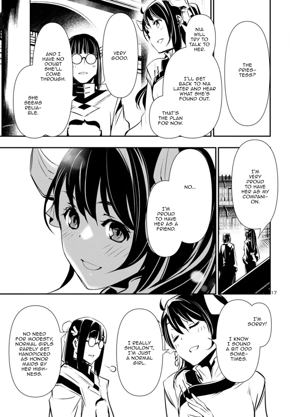 Shinju no Nectar chapter 87 page 17