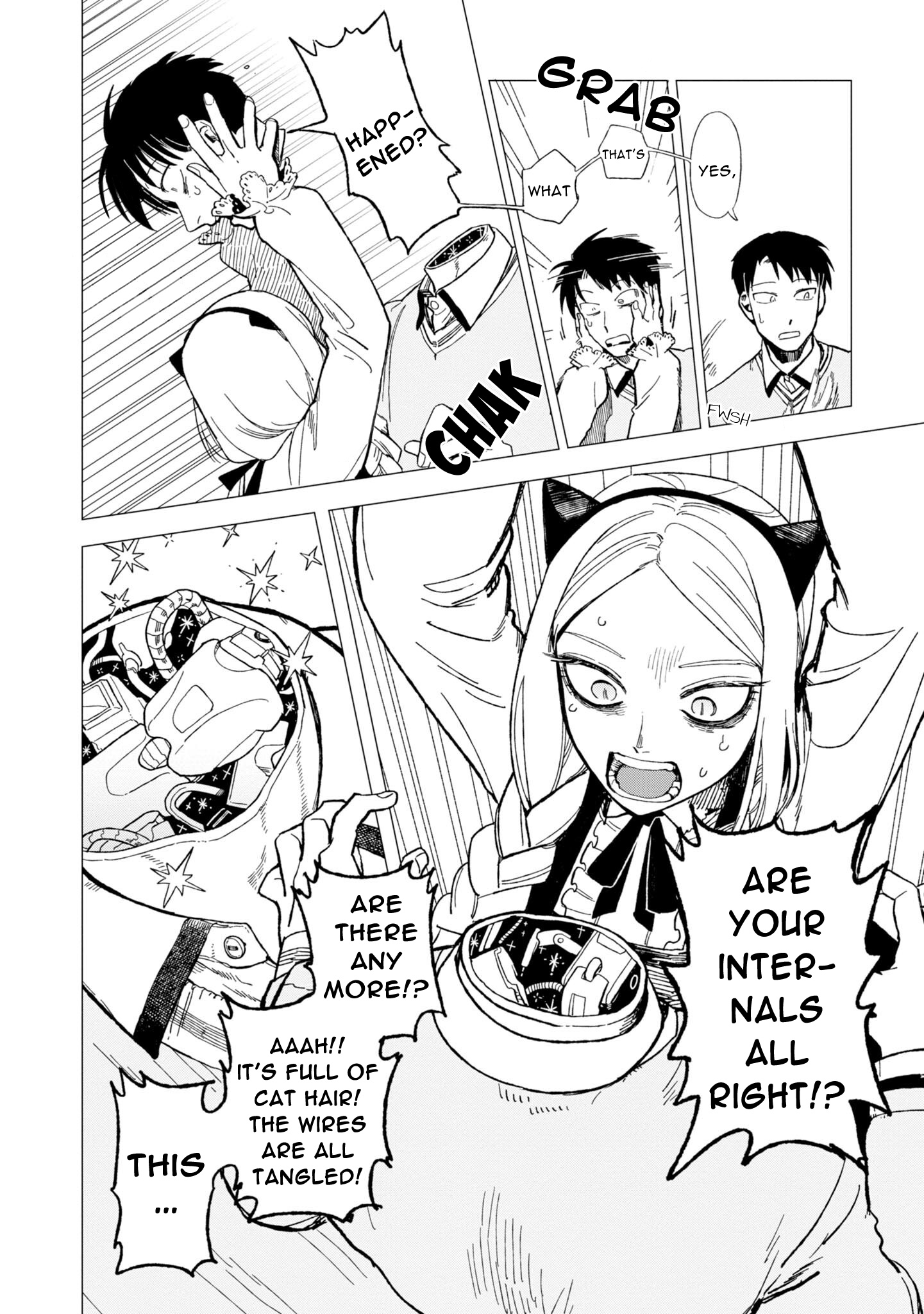 Shinozaki-kun no Maintenance Jijou chapter 12.6 page 4