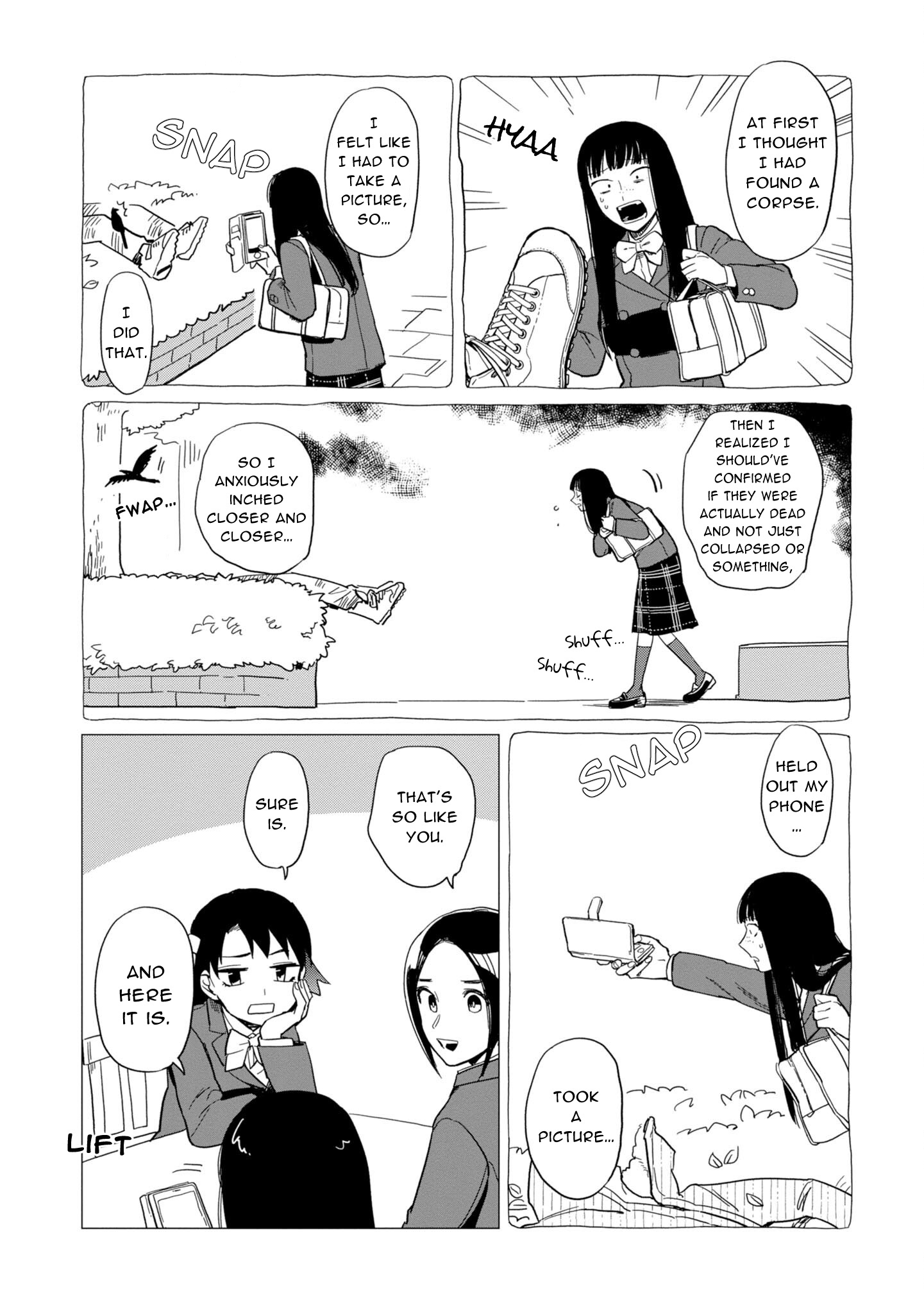 Shinozaki-kun no Maintenance Jijou chapter 16.5 page 8