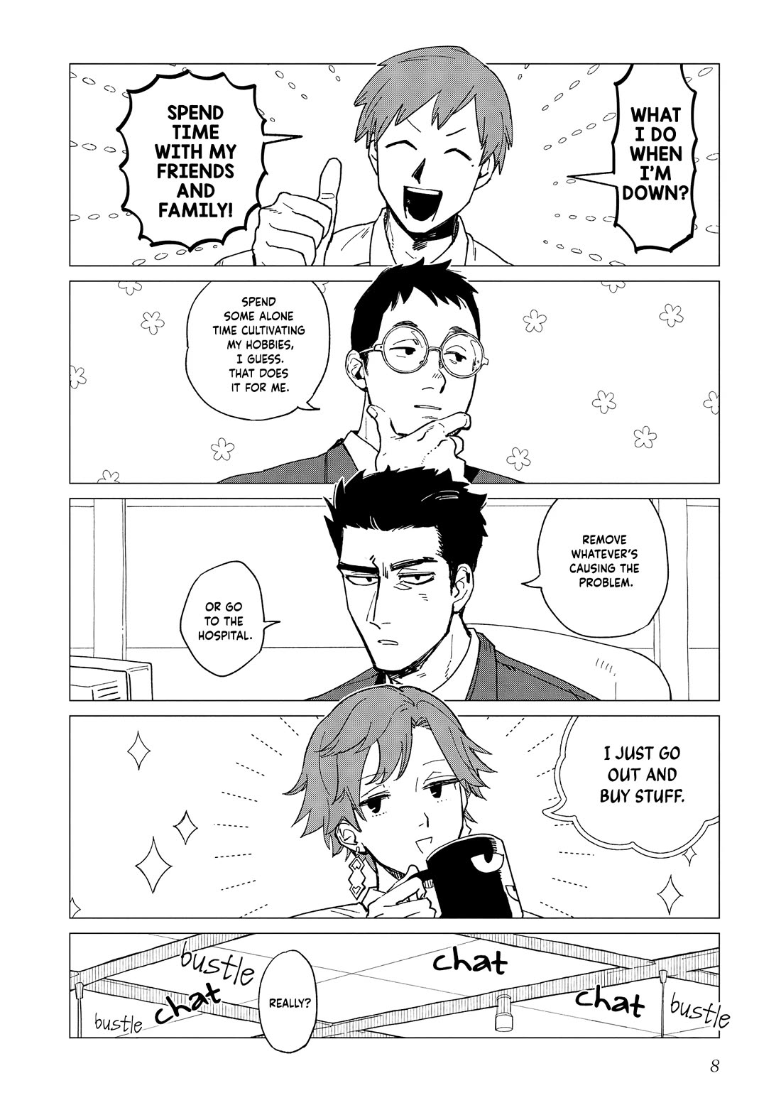 Shinozaki Kun No Mente Jijou chapter 40 page 8