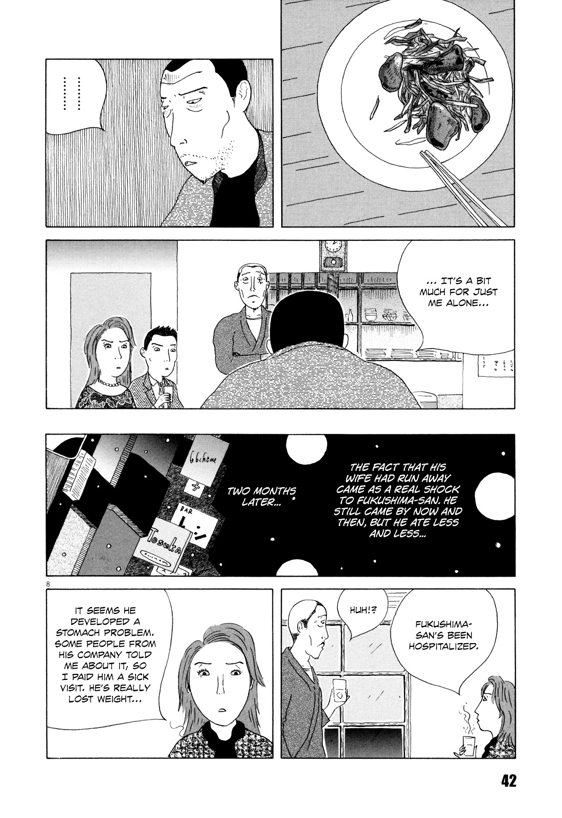 Shinya Shokudou chapter 33 page 8