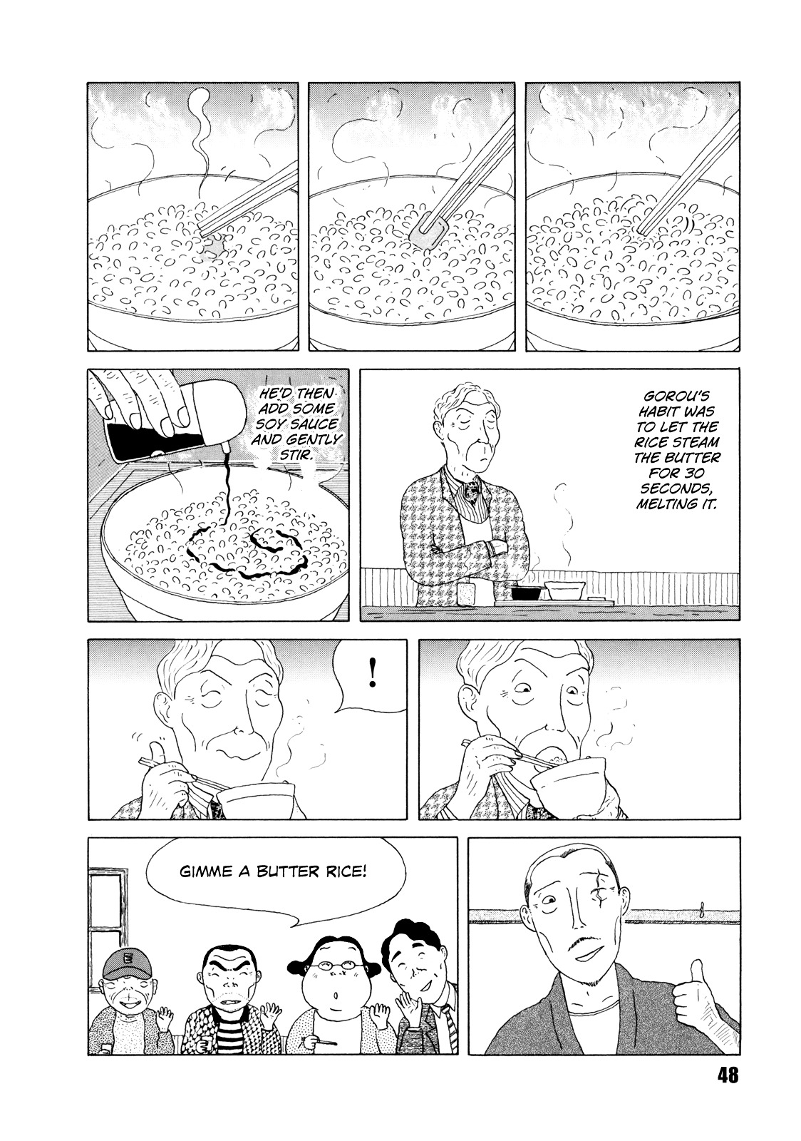 Shinya Shokudou chapter 34 page 4