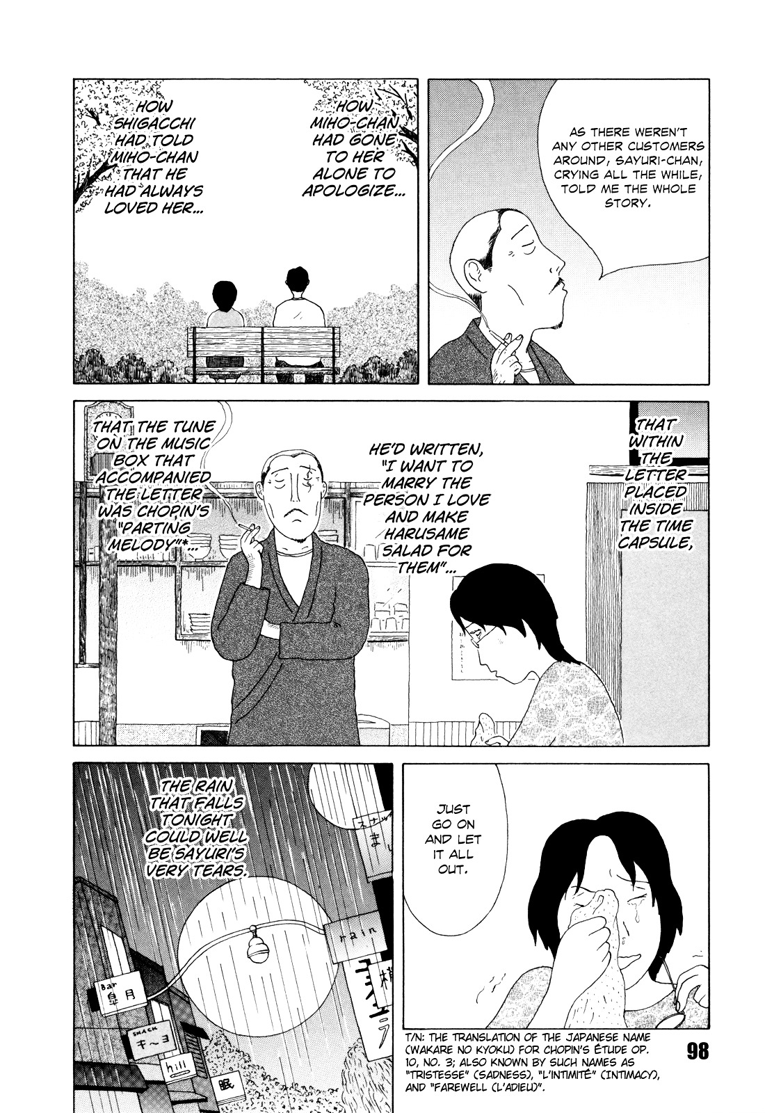 Shinya Shokudou chapter 38 page 10