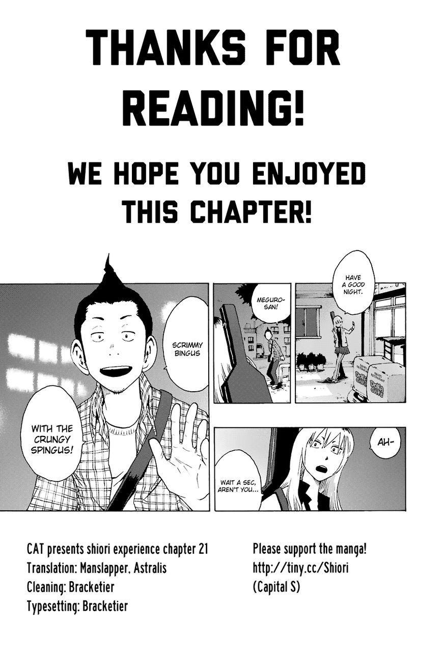 Shiori Experience - Jimi na Watashi to Hen na Oji-san chapter 21 page 38