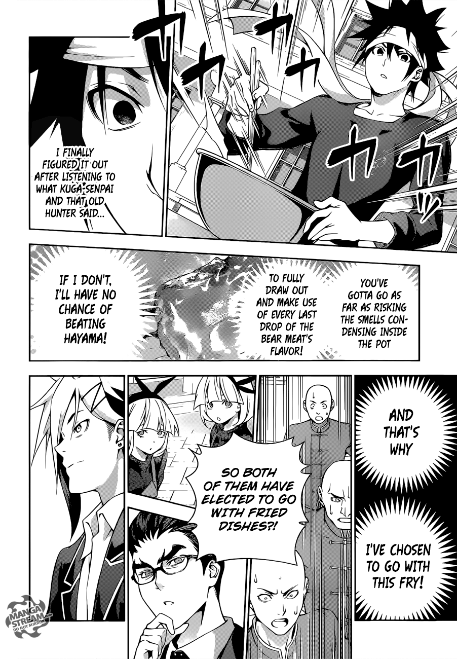 Shokugeki no Soma chapter 185 page 18