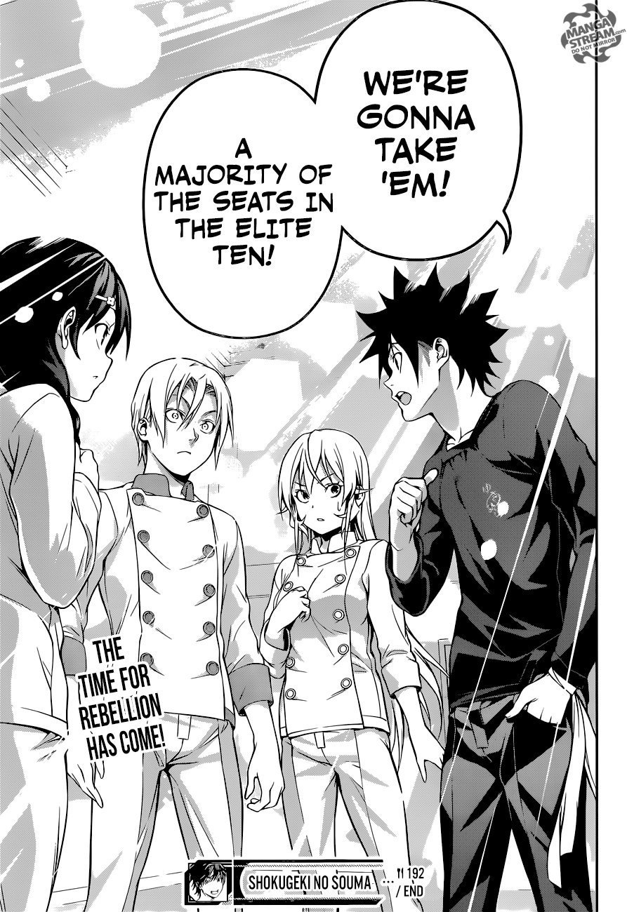 Shokugeki no Soma chapter 192 page 18