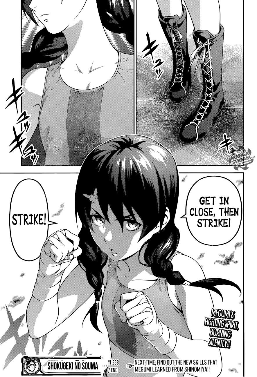 Shokugeki no Soma chapter 238 page 19