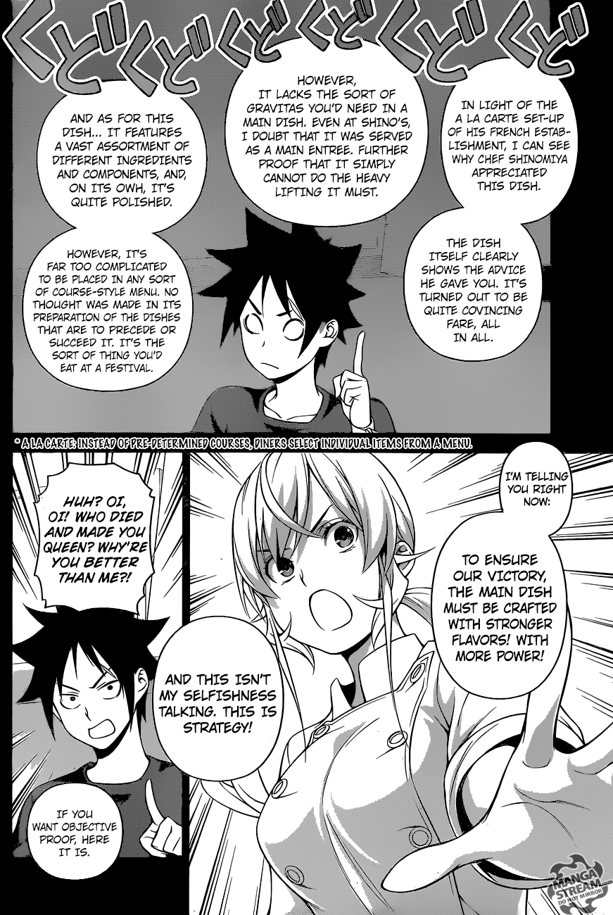 Shokugeki no Soma chapter 257 page 10