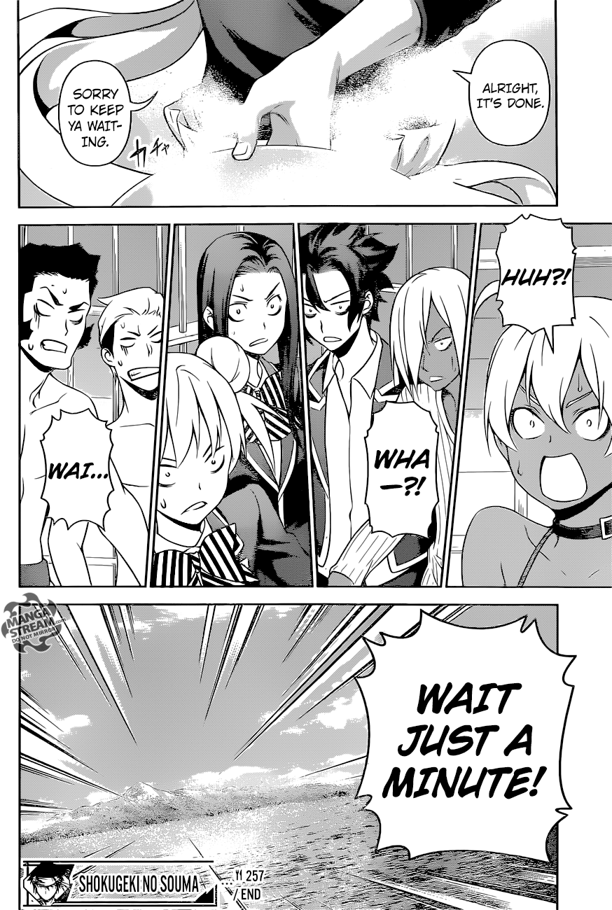 Shokugeki no Soma chapter 257 page 20