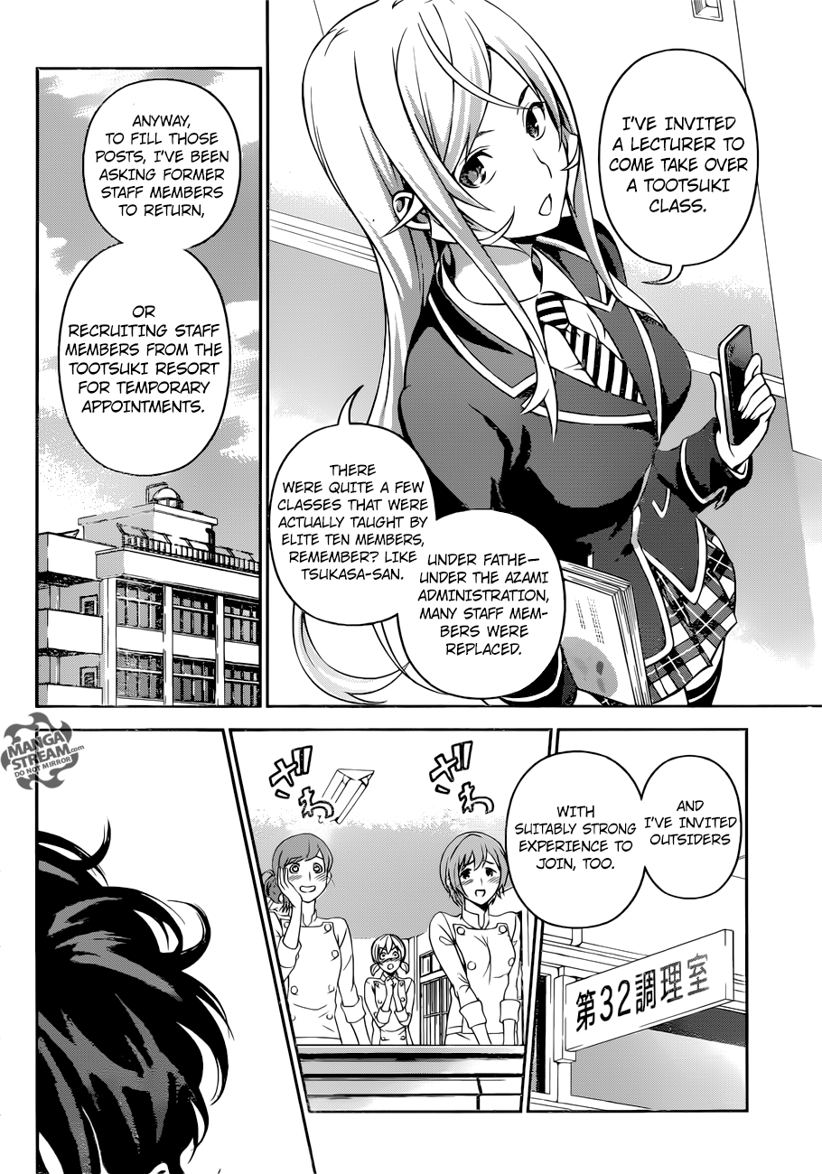 Shokugeki no Soma chapter 272 page 4