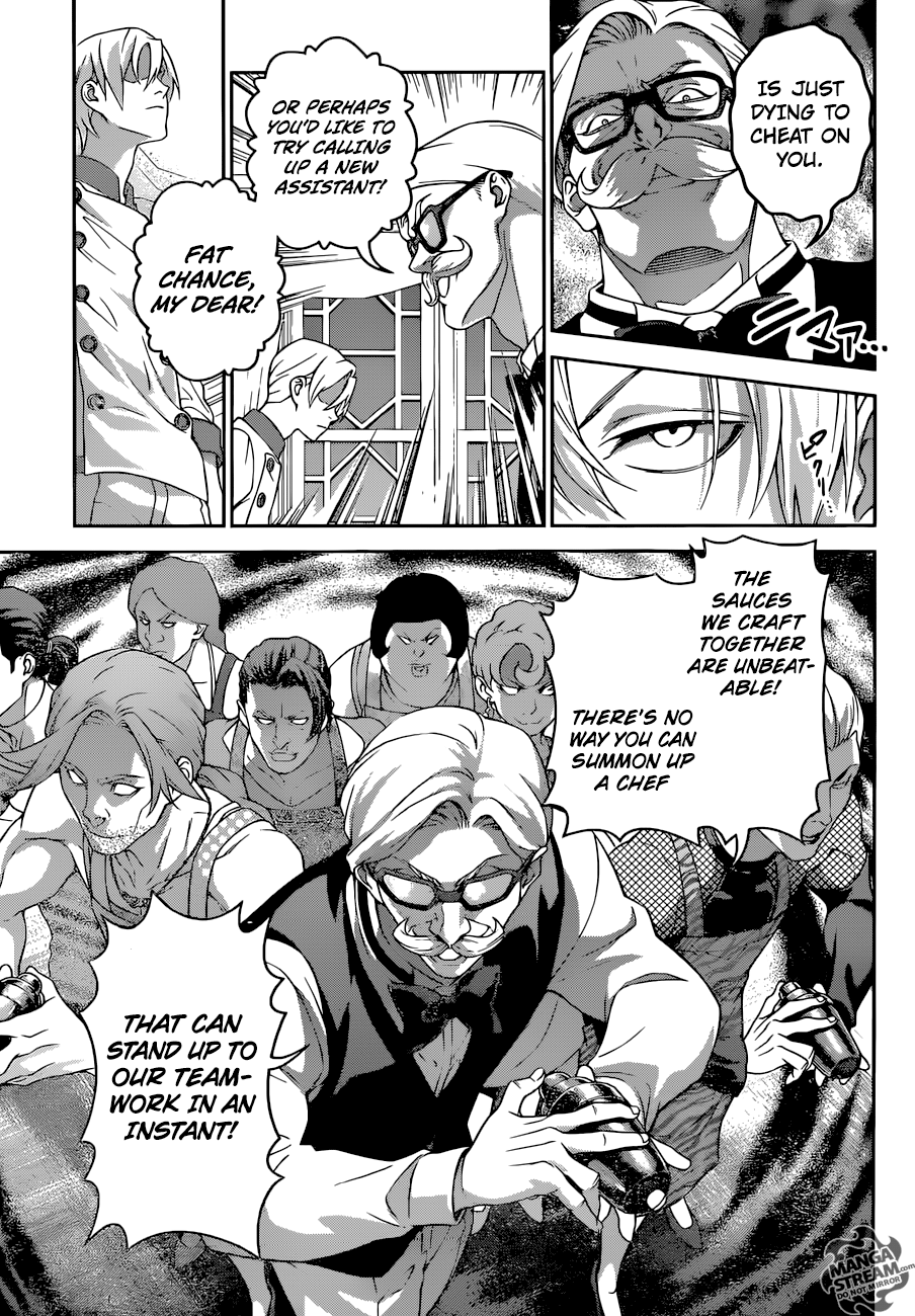 Shokugeki no Soma chapter 297 page 17