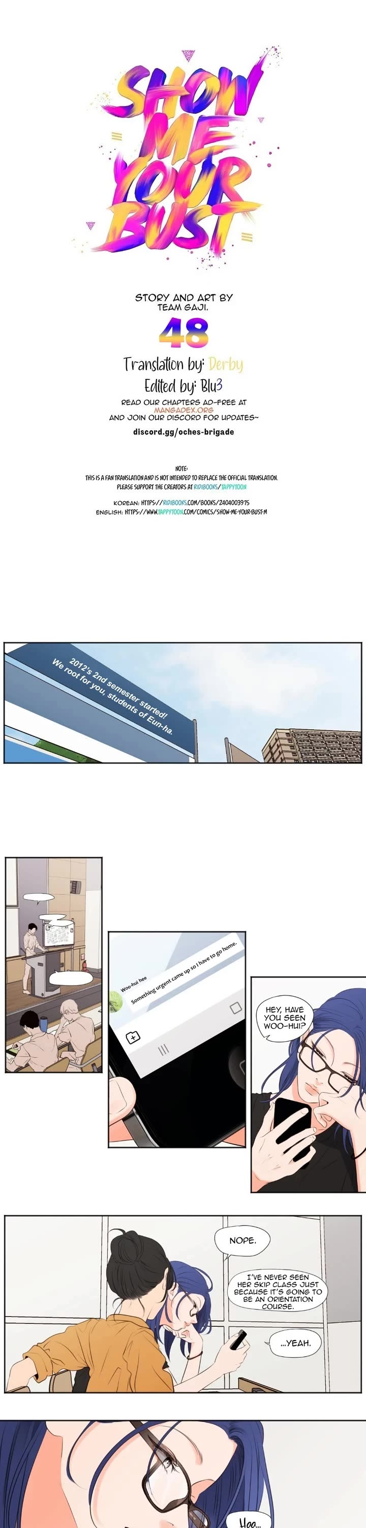 Show Me Your Bust chapter 48 page 1