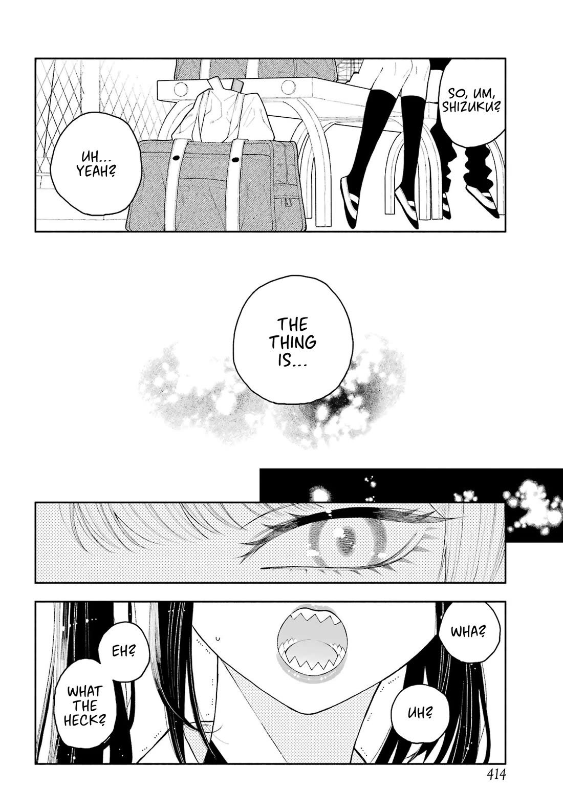 Show Me Your Shark Teeth. chapter 11 page 8