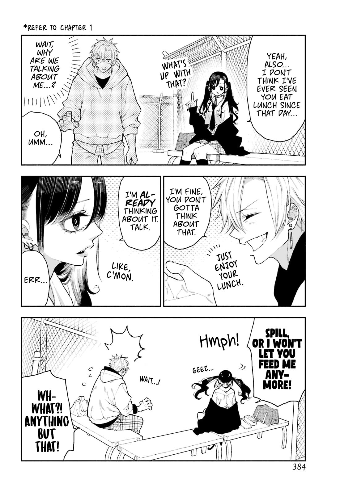 Show Me Your Shark Teeth. chapter 3 page 4