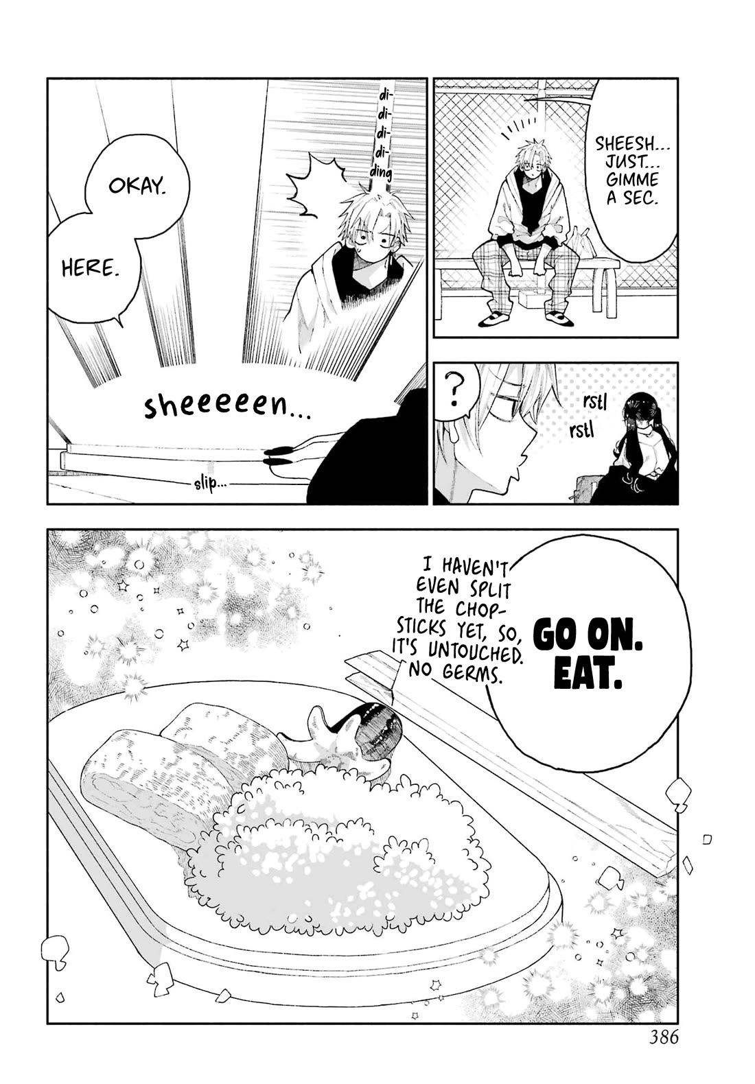 Show Me Your Shark Teeth. chapter 3 page 6