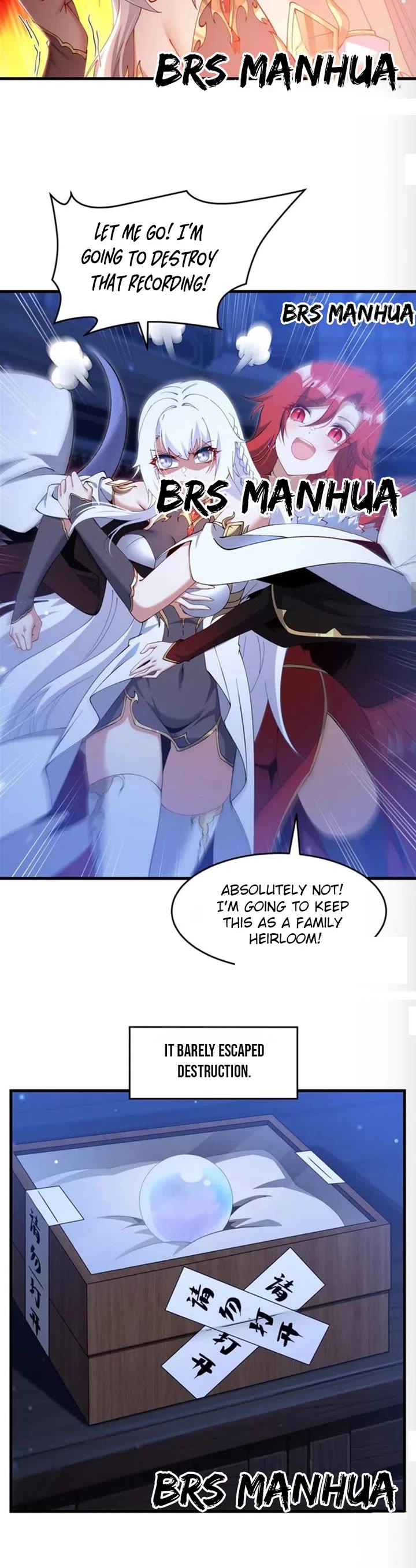 Shut Up, Evil Dragon! I Don't Want to Raise a Child With You Anymore chapter 104.5 page 9