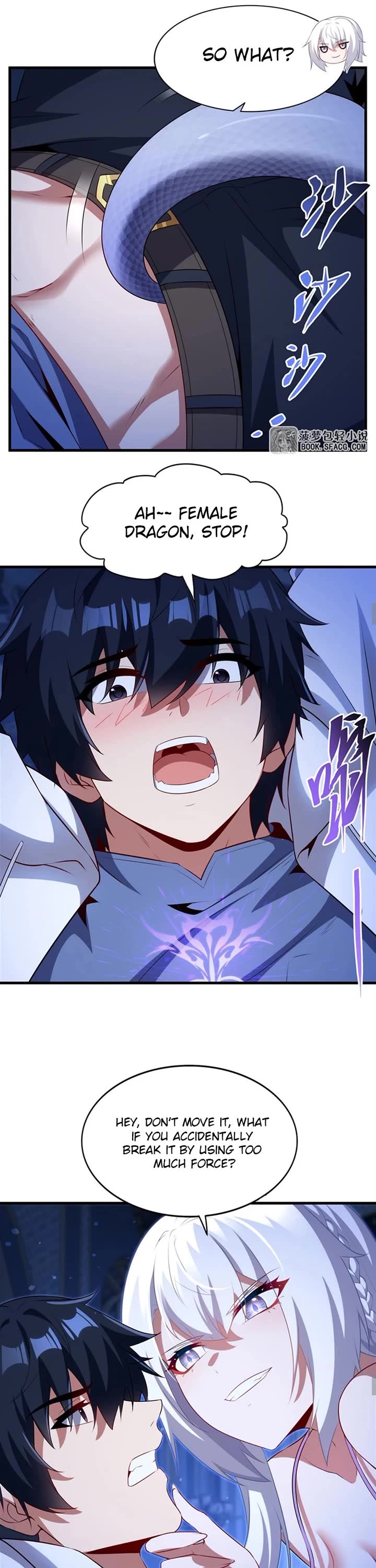 Shut Up, Evil Dragon! I Don't Want to Raise a Child With You Anymore chapter 78 page 11