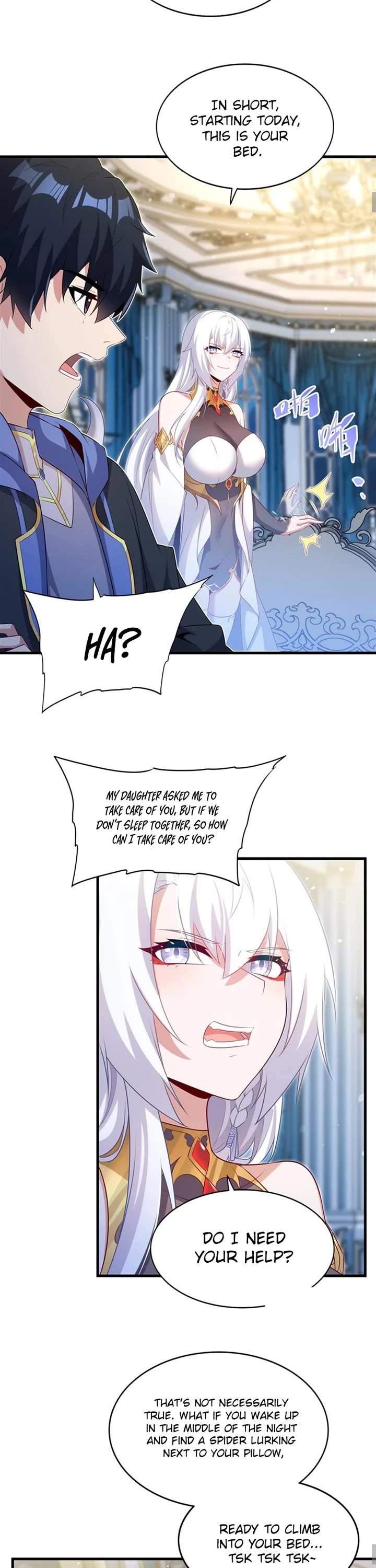 Shut Up, Evil Dragon! I Don't Want to Raise a Child With You Anymore chapter 80 page 8