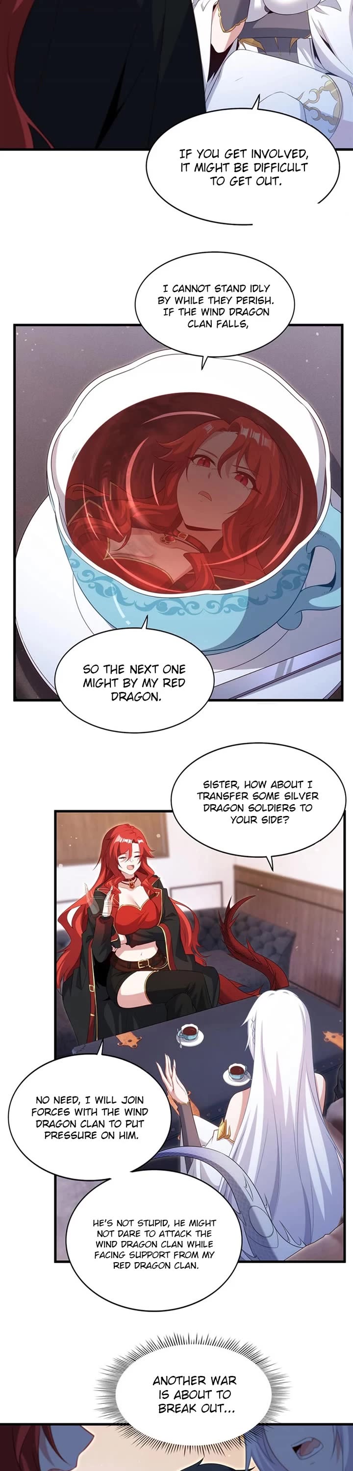 Shut Up, Evil Dragon! I Don't Want to Raise a Child With You Anymore chapter 83 page 3