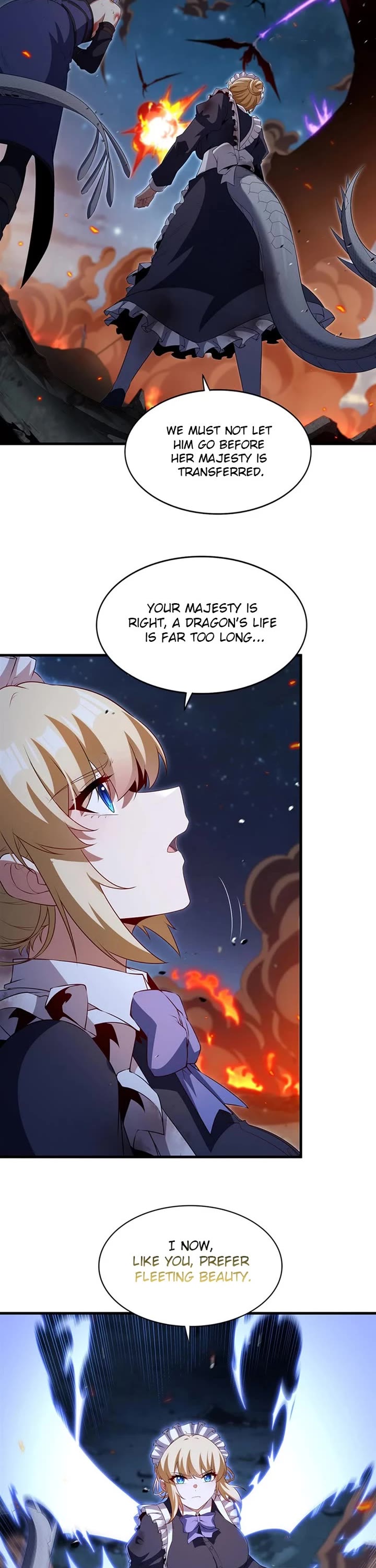 Shut Up, Evil Dragon! I Don't Want to Raise a Child With You Anymore chapter 88 page 11