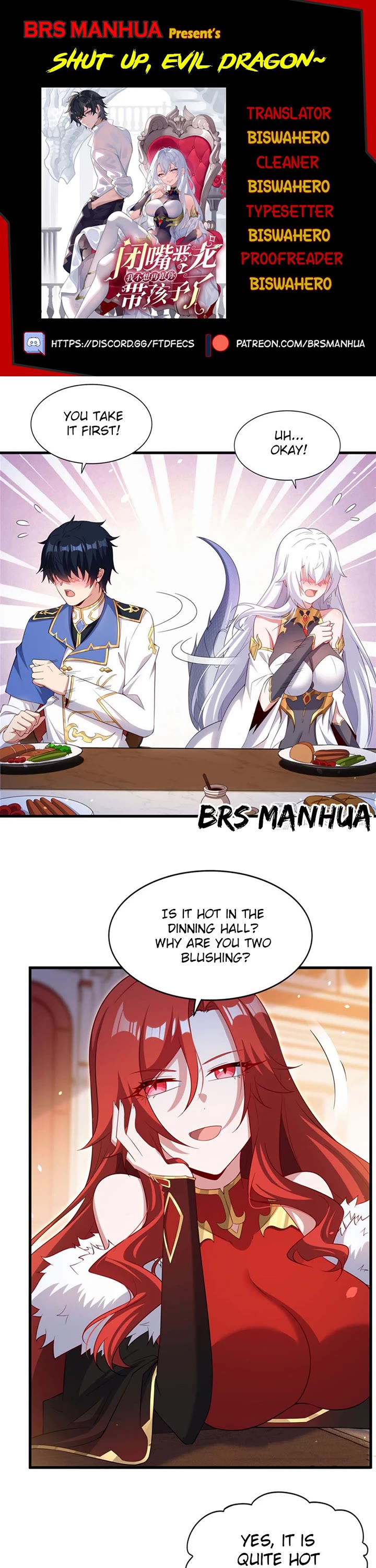 Shut Up, Evil Dragon! I Don't Want to Raise a Child With You Anymore chapter 42 page 1